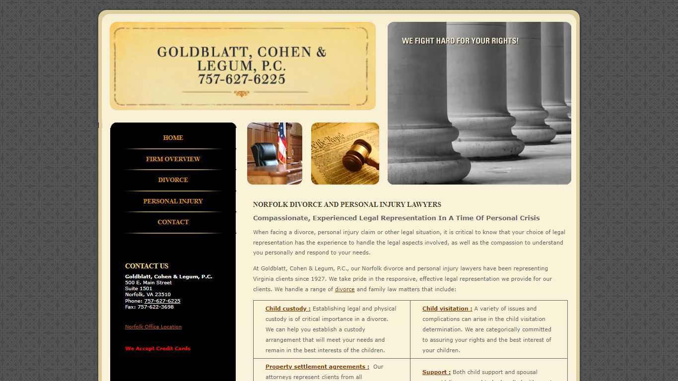 Norfolk Divorce Lawyer | Military Divorce - Goldblatt, Cohen & Legum, P.C.